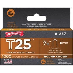 Arrow T25 Staples - 11mm