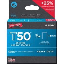 Arrow T50 Staples - 14mm