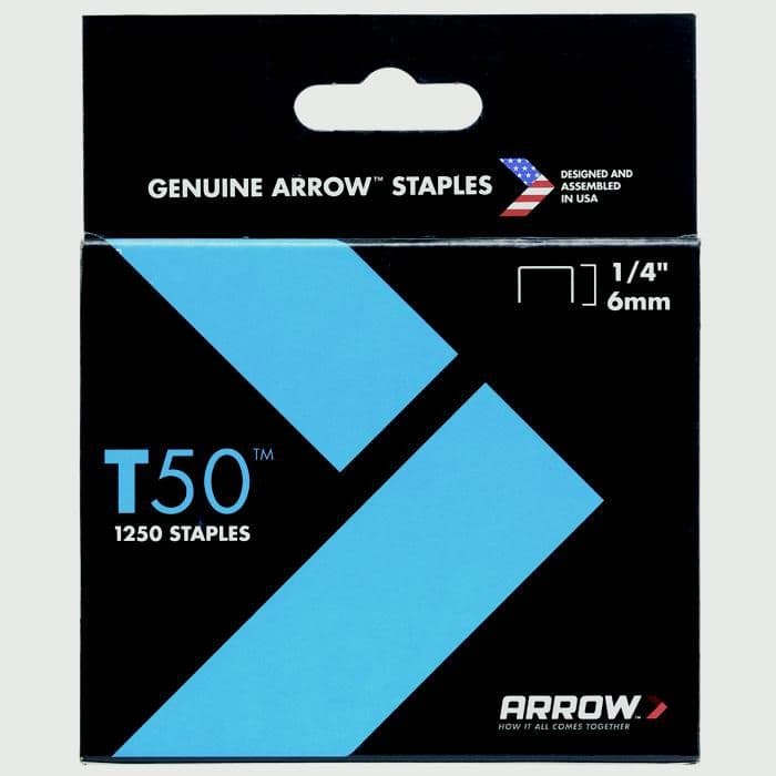 Arrow T50 Staples - 6mm