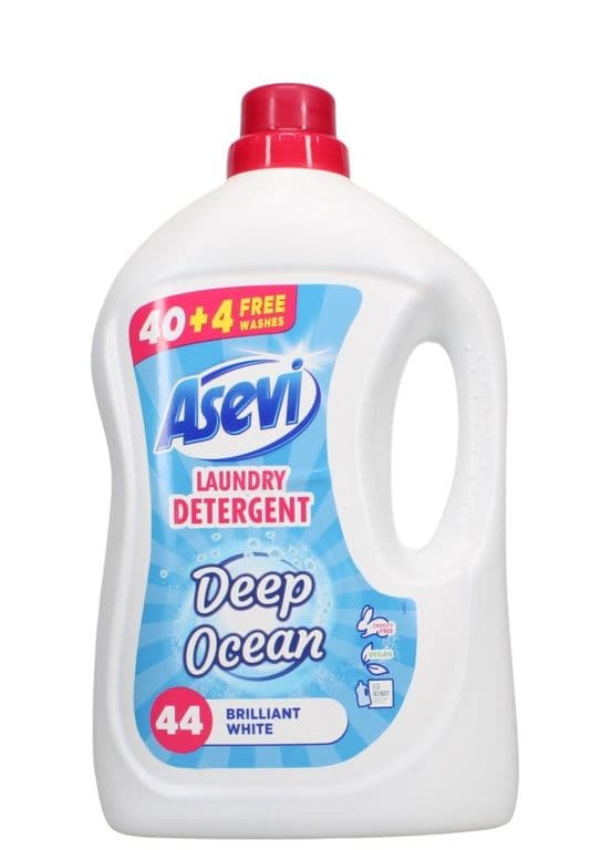 Asevi Laundry Detergent 40 Plus 4 Free Wash - Deep Ocean