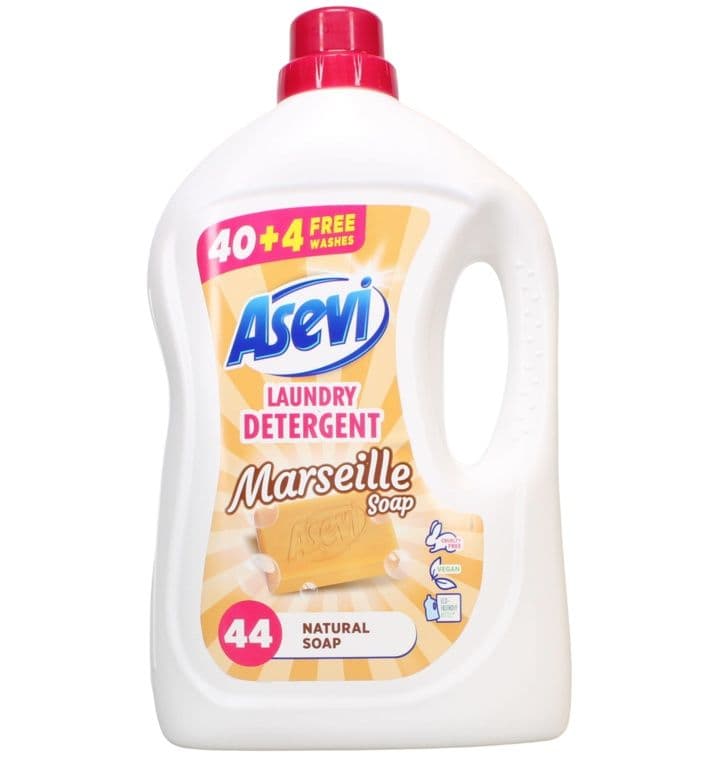 Asevi Laundry Detergent 40 Plus 4 Free Wash - Marseille