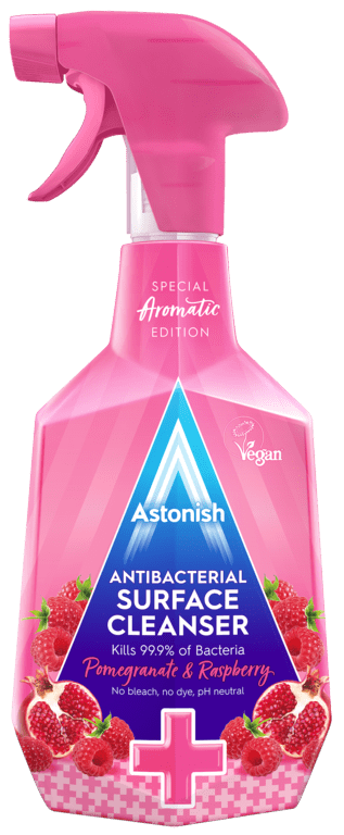 Astonish Antibacterial Surface Cleanser - 750ml Pink