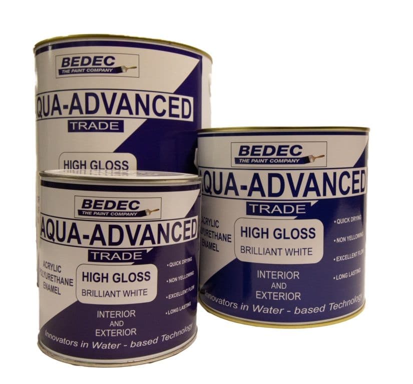 Bedec Aqua Advanced Gloss 2.5L - Brilliant White