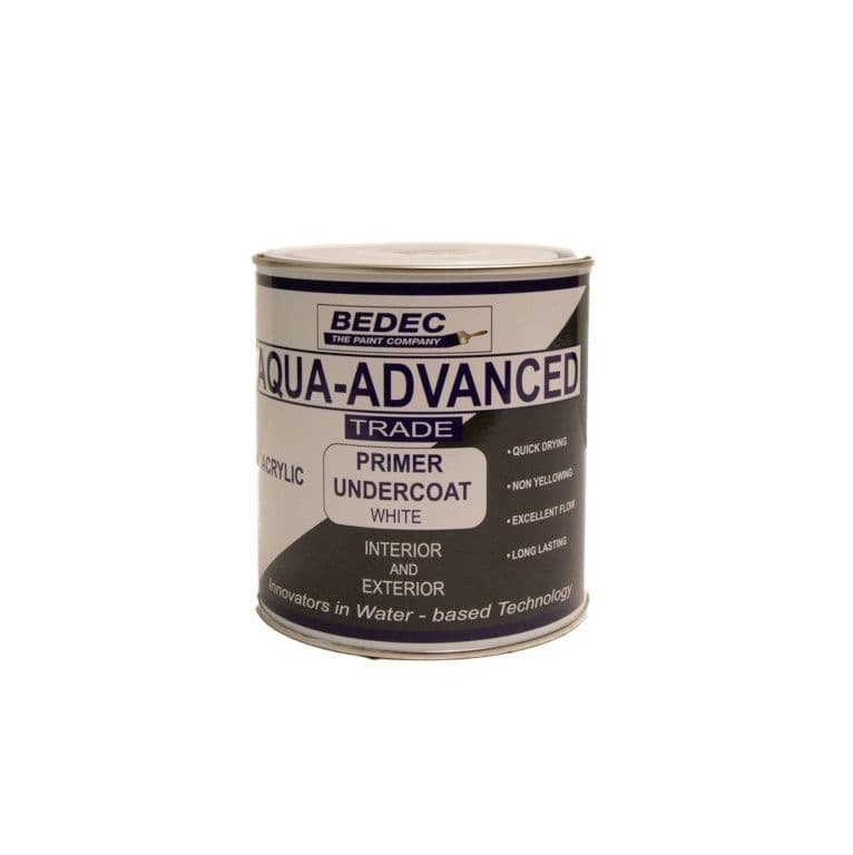 Bedec Aqua Advanced Primer Undercoat 1L - White