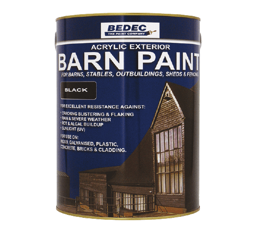 Bedec Barn Paint 5L - Satin Anthracite