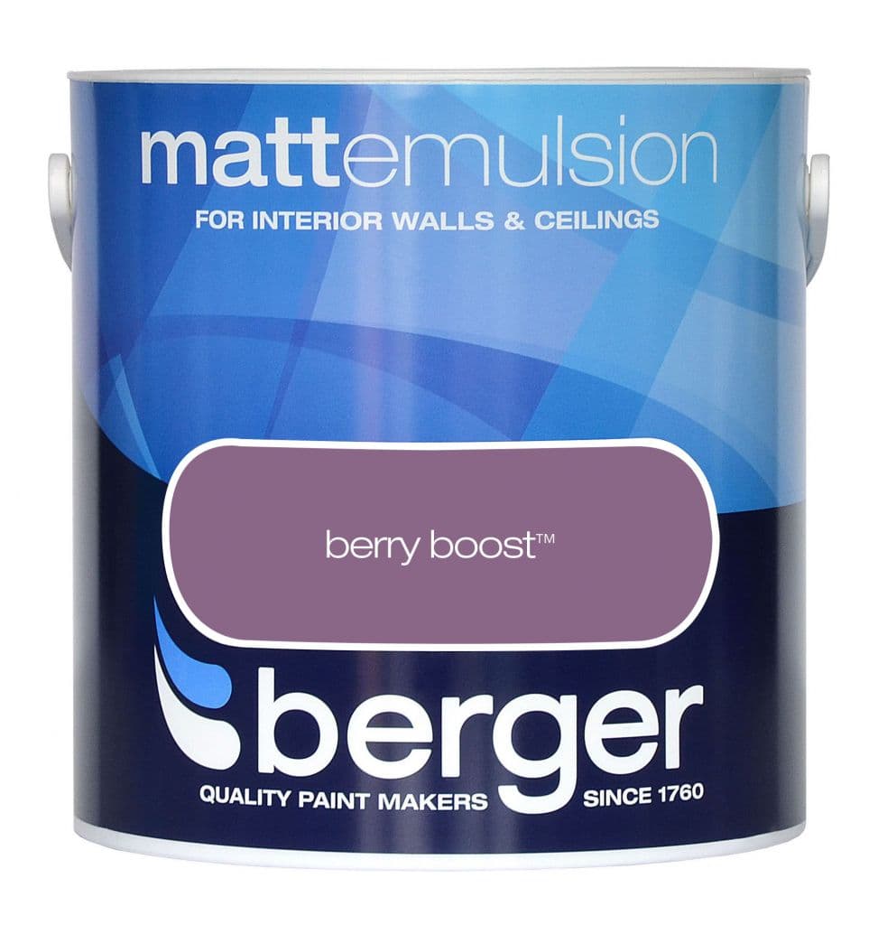 Berger Matt Emulsion 2.5L - Berry Boost