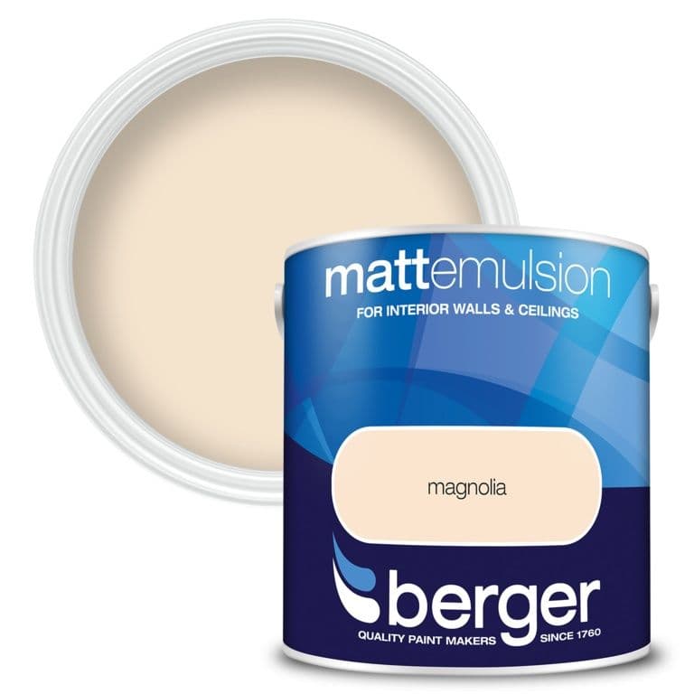 Berger Matt Emulsion 2.5L - Magnolia