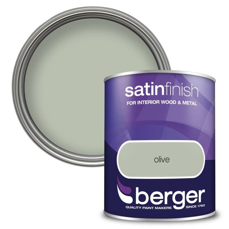 Berger Satin Sheen 750ml - Olive