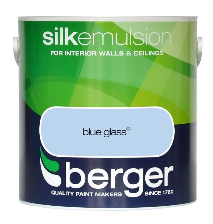 Berger Silk Emulsion 2.5L - Blue Glass