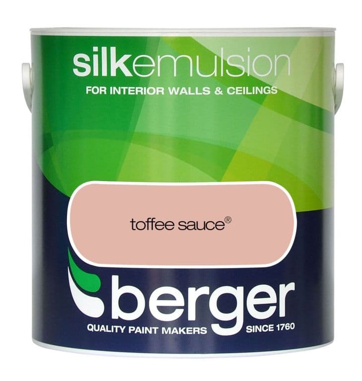 Berger Silk Emulsion 2.5L - Toffee Sauce
