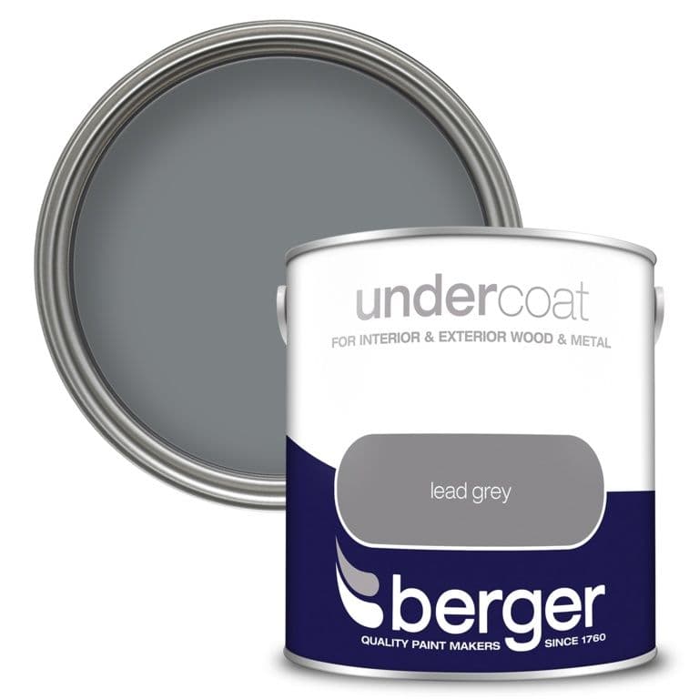 Berger Undercoat 2.5L - Lead Grey