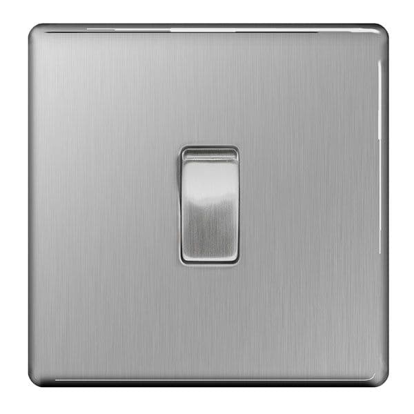 BG Light Switch 10ax Plate 1 Switch - 2way