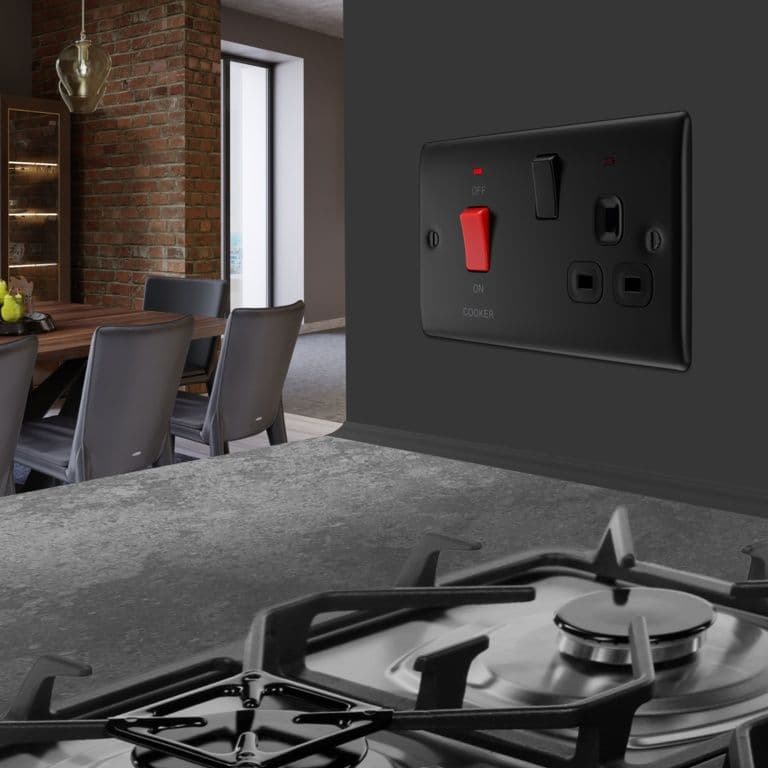 BG Switched Cooker Control Unit - 45a