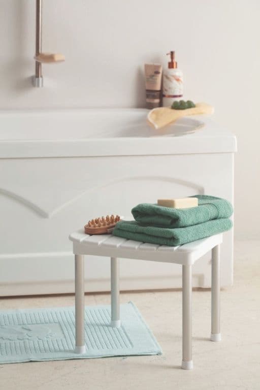 Blue Canyon Eucalyptus Stool - White