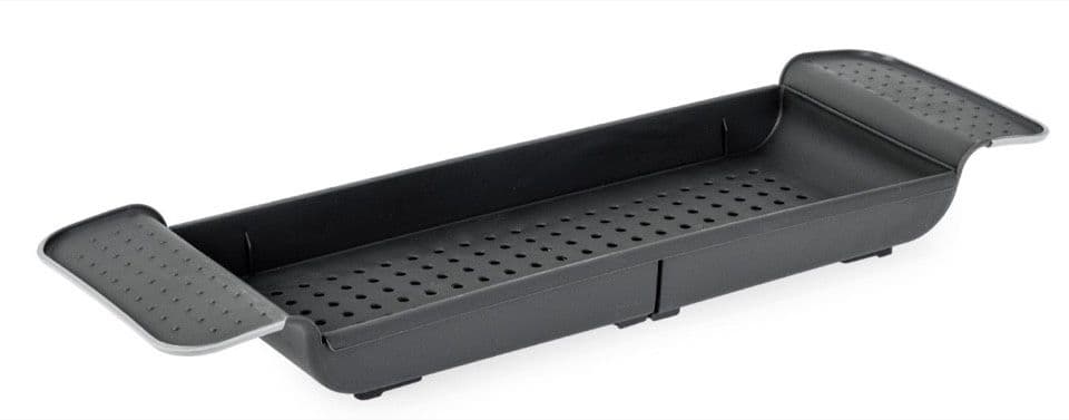 Blue Canyon Extendable Over Bath Rack - Slate