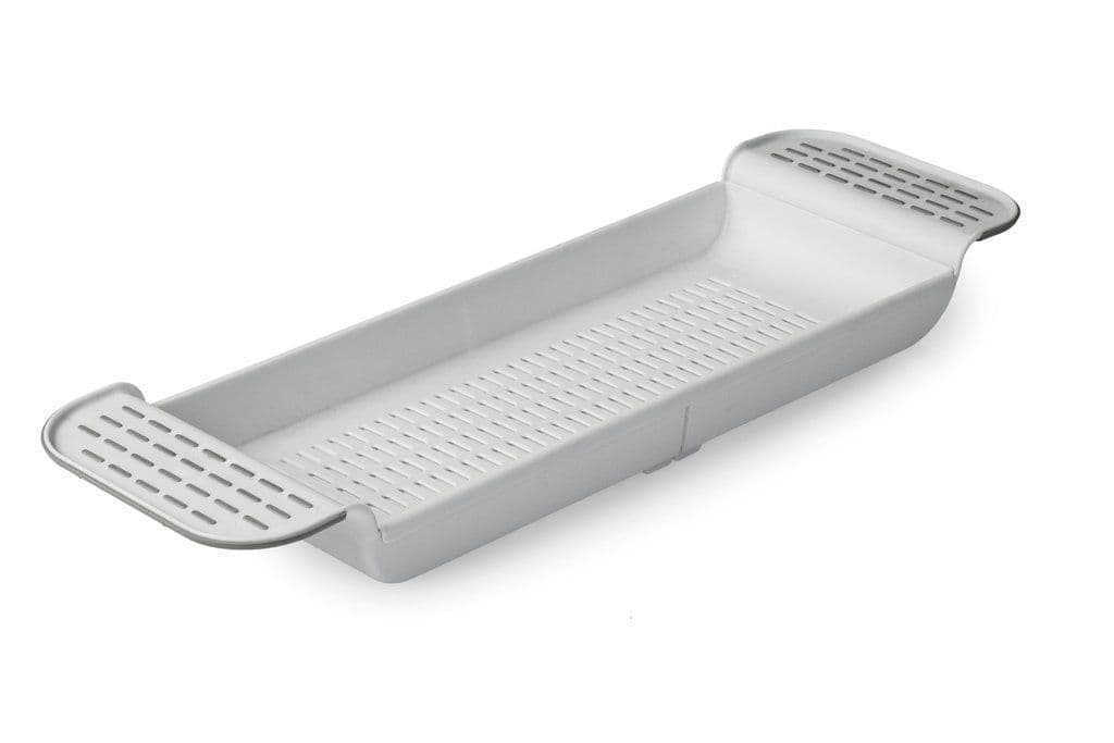 Blue Canyon Extendable Over Bath Rack - White