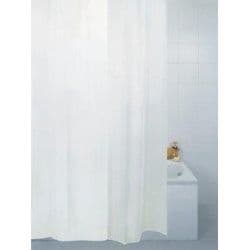 Blue Canyon Plain Prof Shower Curtain - White