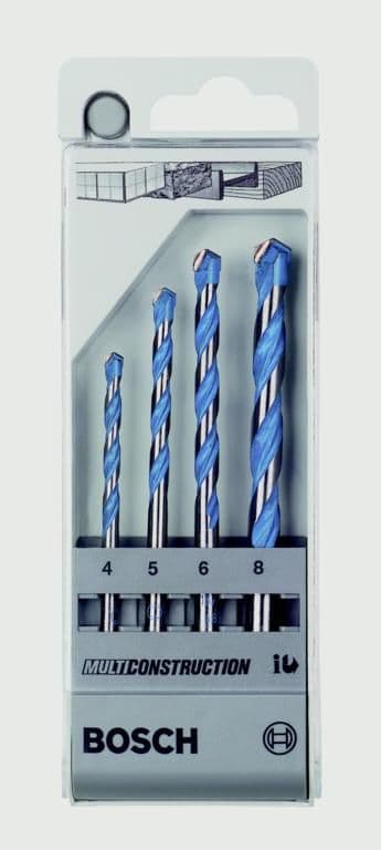 Bosch Multi Construction Bit Set - 4 Piece