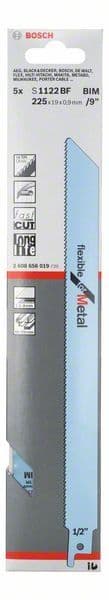 Bosch S1122Bf Sabre Saw Blades - Packet 5