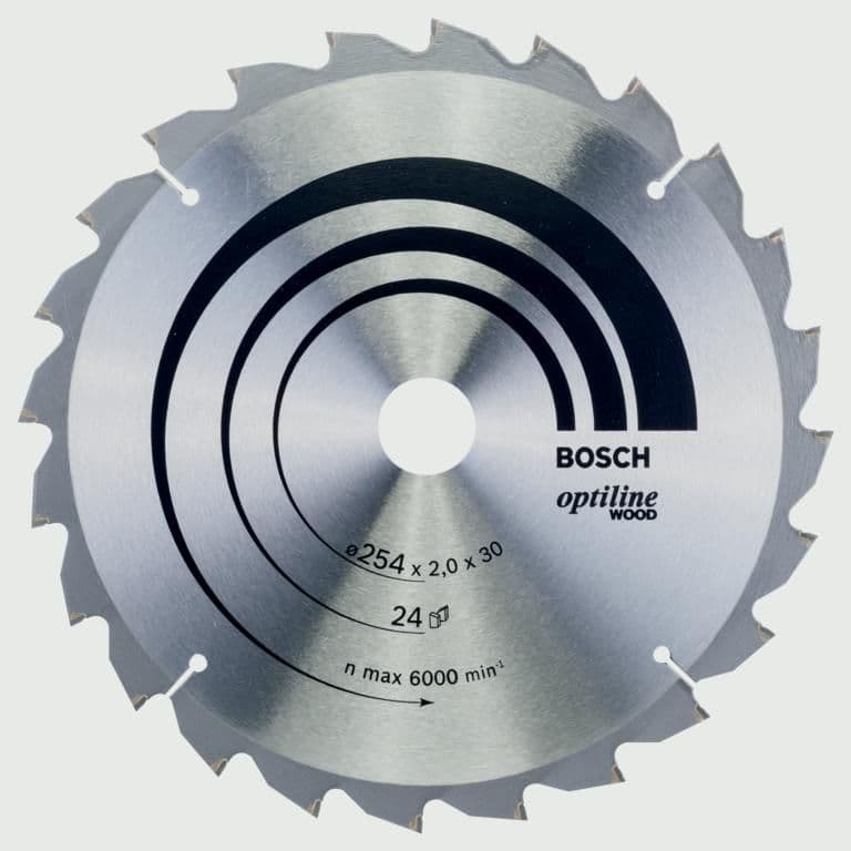 Bosch Wood Circular Saw Blade 24T - 254 x 30mm