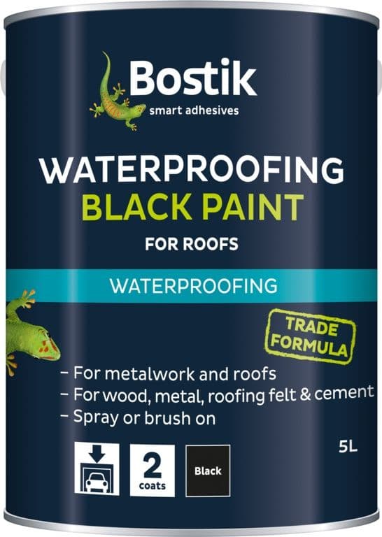 Bostik Bituminous Black Paint - 1L