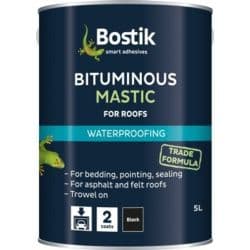 Bostik Bituminous Mastic for Roofs - 5L