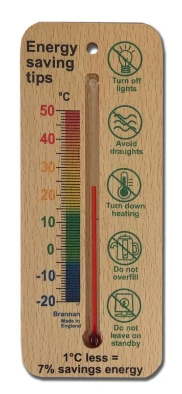 Brannan Wide Wall Thermometer - 150mm