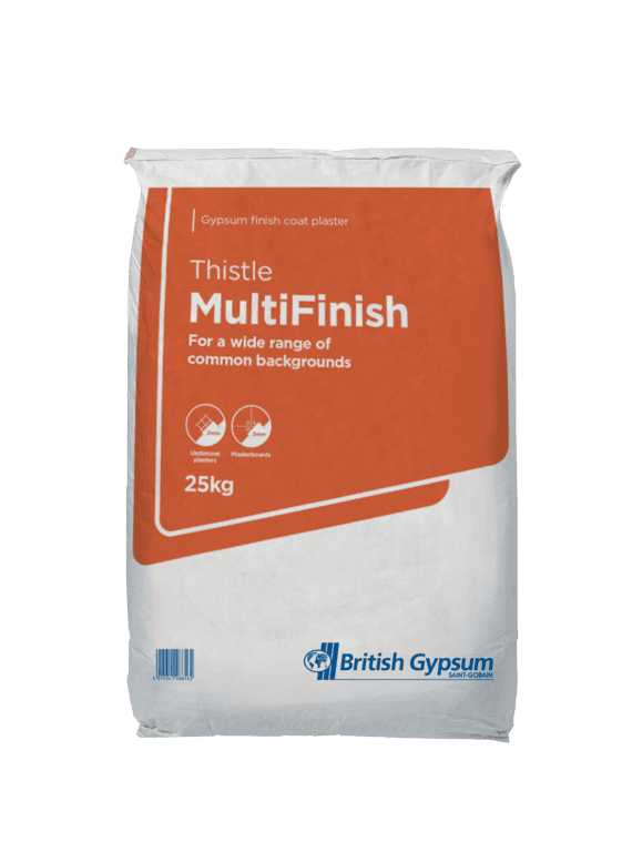 British Gypsum Thistle Multi Finish Plaster - 25kg