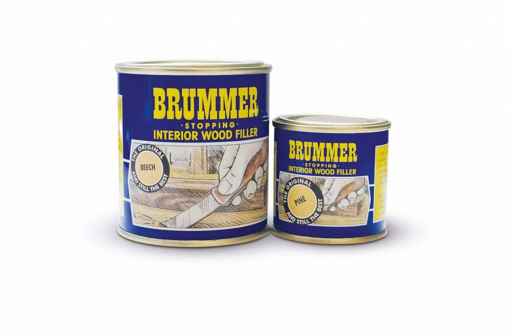 Brummer Yellow Label Interior Filler - 250g Light Oak