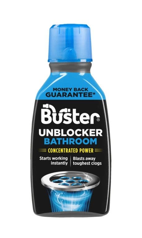 Buster Bathroom Plughole Unblocker - 300ml
