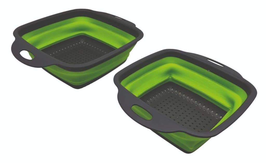 Casa & Casa Foldable Draining Basket - 2 Piece