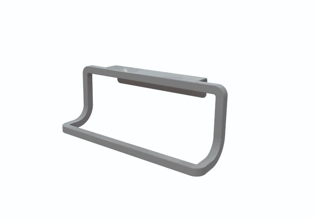 Casa & Casa Over Cabinet Towel Rack - Grey