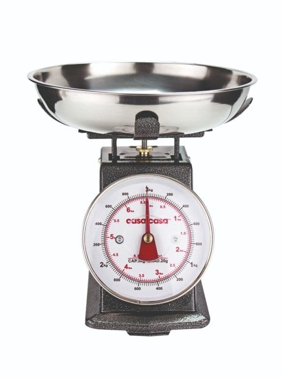 Casa & Casa Trad Mechanical Kitchen Scale - Grey