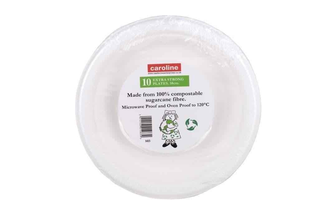 Castleview Extra Strong Plates Pack 10 - 7"/18cm