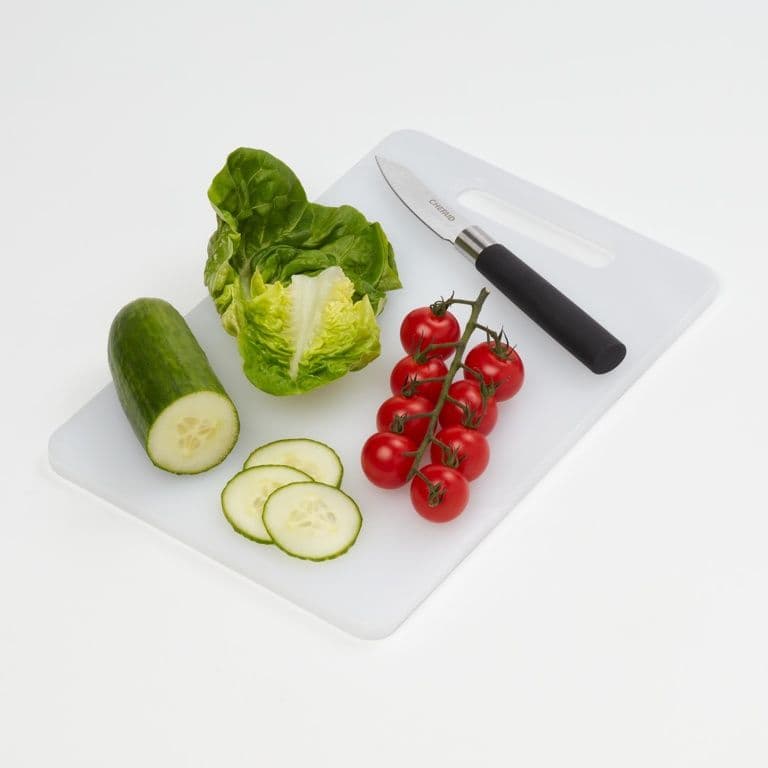 Chef Aid Poly Chopping Board - 31 x 18 x 0.9cm