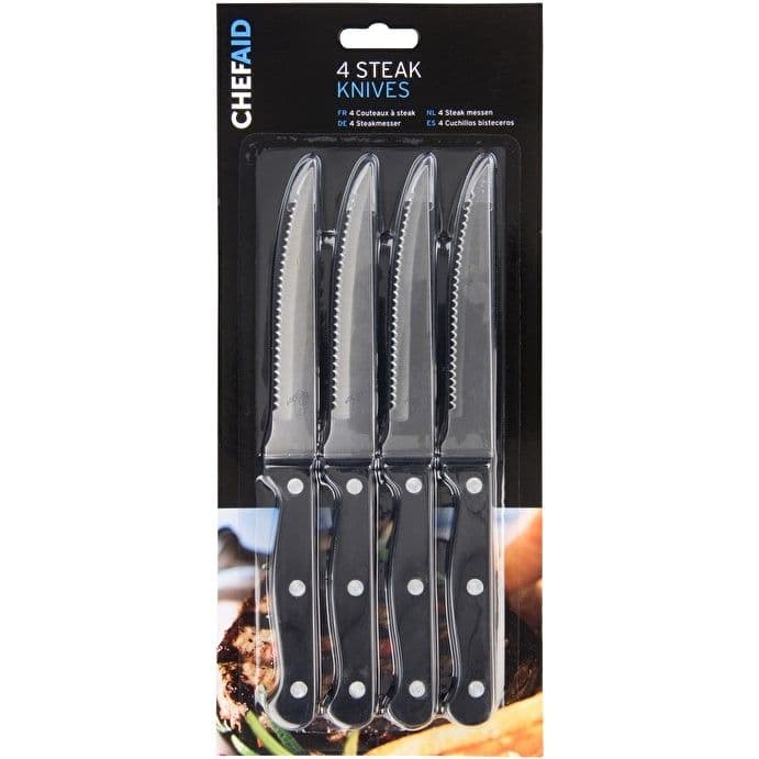 Chef Aid Steak Knives - Set 4
