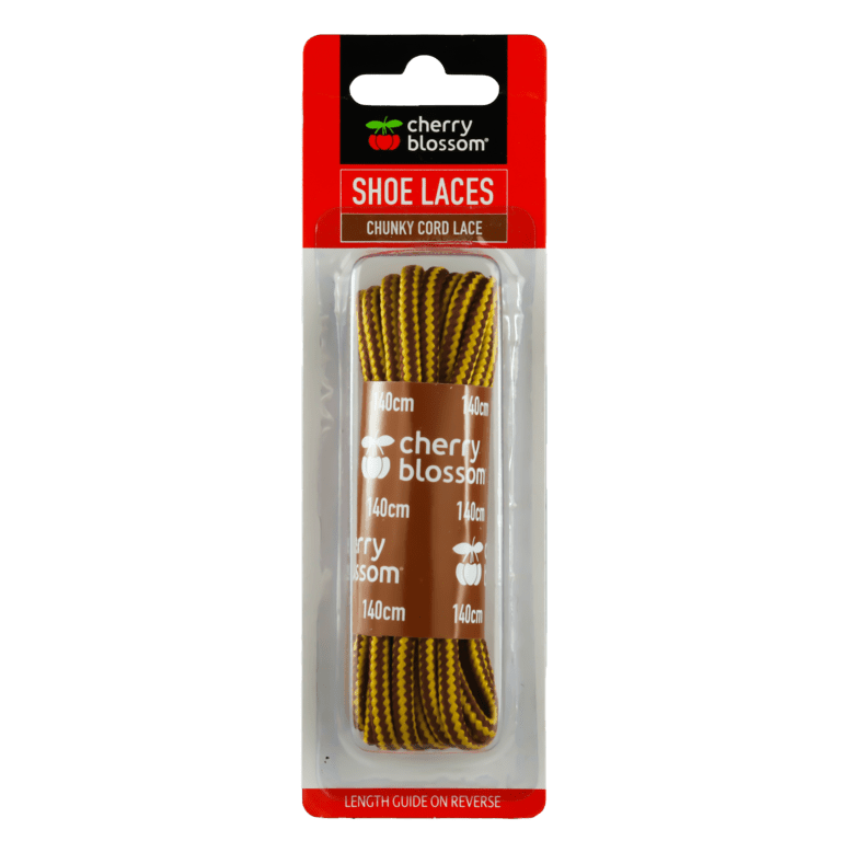 Cherry Blossom Chunky Cord Lace Yellow/Tan - 140cm