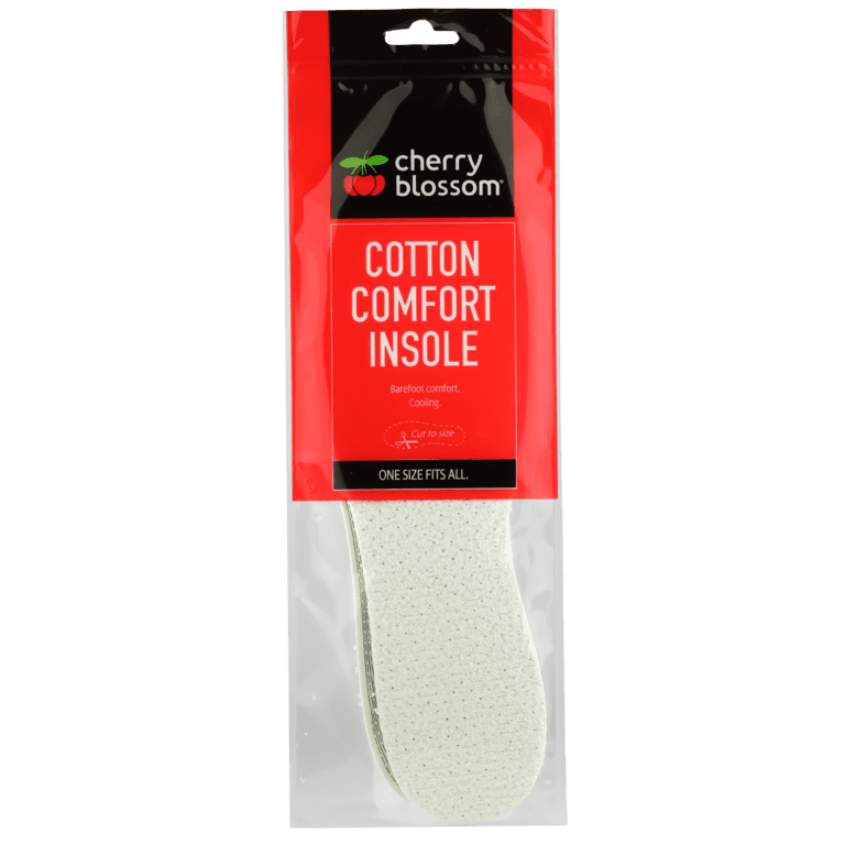 Cherry Blossom Cotton Comfort Insole