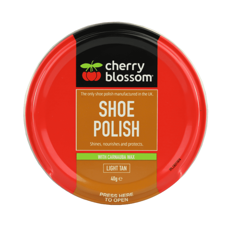 Cherry Blossom Shoe Polish Light Tan - 40g