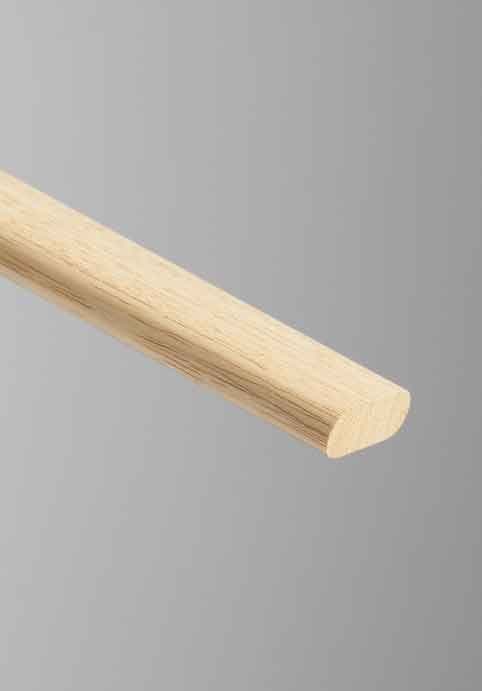 Cheshire Mouldings Airer Lathe Light Hardwood Moulding - 12 x 30mm x 2.4m