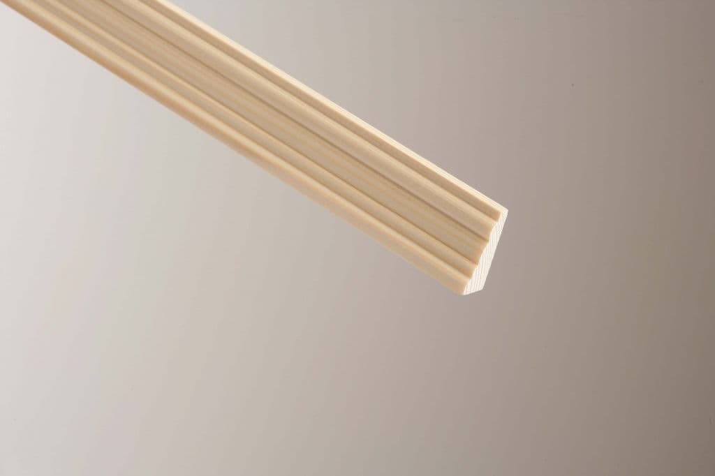 Cheshire Mouldings Barrel Mid Pine Moulding - 34 x 12mm x 2.4m