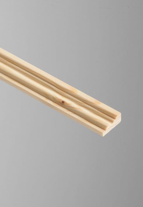 Cheshire Mouldings Barrel Pine Moulding - 9 x 21mm x 2.4m