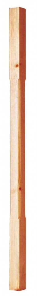 Cheshire Mouldings Chamfered Pine Spindle - 41 x 895mm