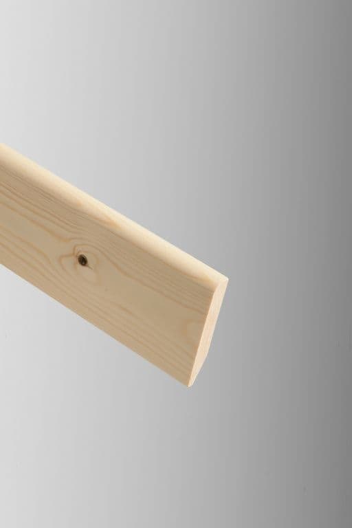 Cheshire Mouldings Chamfered Skirting 6 Pack - 15 x 95 x 2.4m