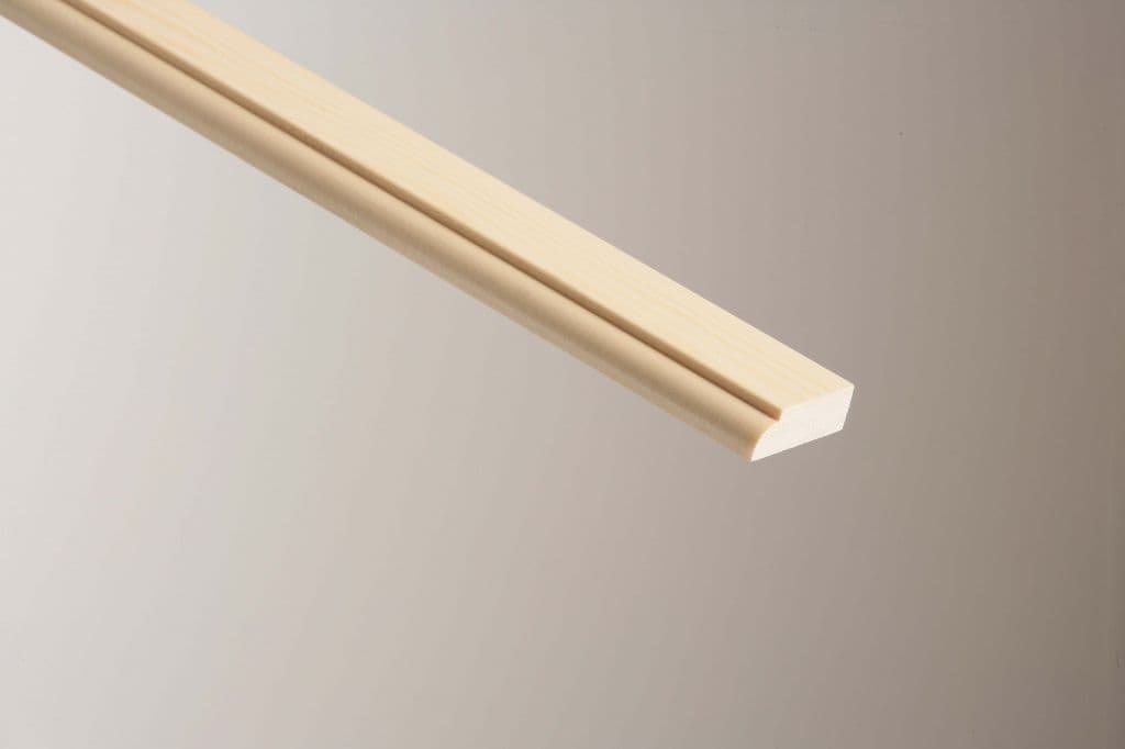 Cheshire Mouldings Door Stop Pine - 34 x 12mm x 2.4m