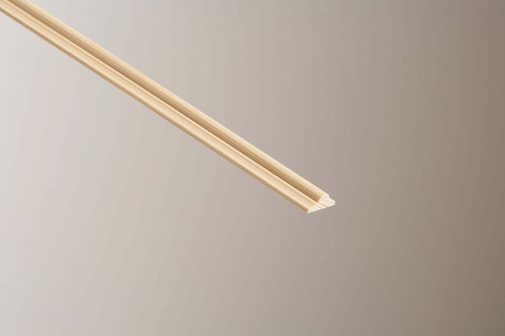 Cheshire Mouldings Doublee Astragal Pine - 9 x 21mm x 2.4m