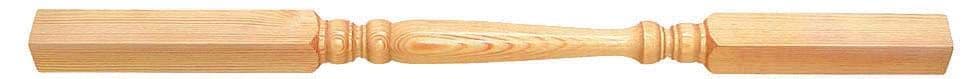 Cheshire Mouldings Edwardian Pine Spindle - 41 x 895mm