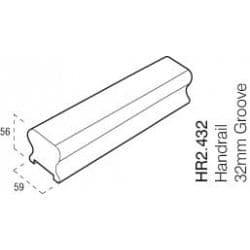 Cheshire Mouldings Handrail Pine - 32mm x 2.4m