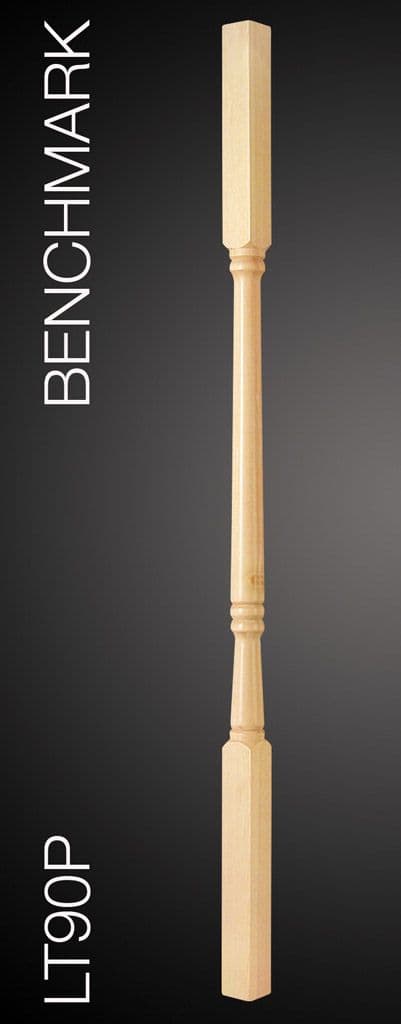 Cheshire Mouldings Latvian Pine Spindle - 32 x 895mm