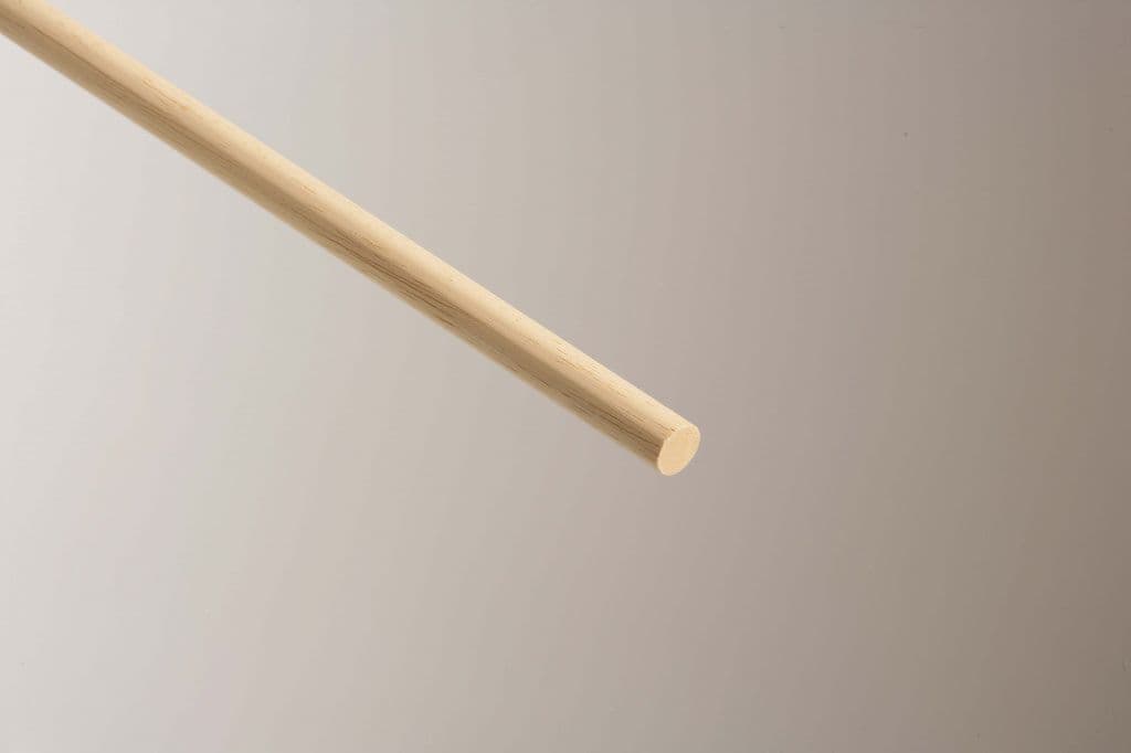 Cheshire Mouldings Light Hardwood Dowel - 12 x 12mm x 2.4m